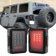 Load image into Gallery viewer, TAIL LIGHTS - CLEAR DOT LED replacement for Wrangler JK JKU (pair)