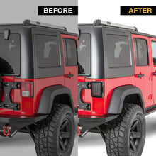 Load image into Gallery viewer, TAIL LIGHTS - CLEAR DOT LED replacement for Wrangler JK JKU (pair)