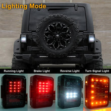 Load image into Gallery viewer, TAIL LIGHTS - CLEAR DOT LED replacement for Wrangler JK JKU (pair)