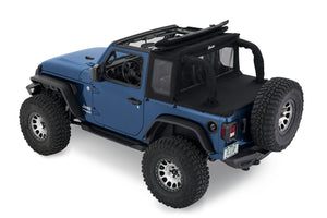 HALFTOP Soft Top with SUNRIDER - for 4dr JLU by Bestop