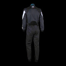 Load image into Gallery viewer, OMP KS-3X Kart Suit GREY/ BLACK - YOUTH (Sizes 120-160)