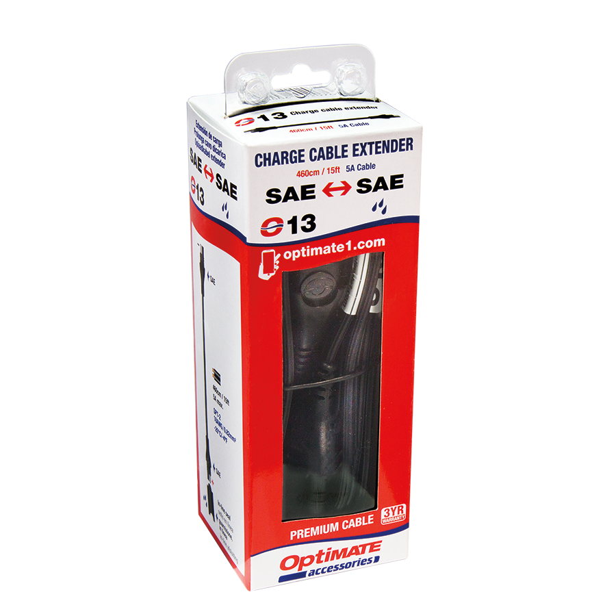OPTIMATE Charge Cable Extender 4.6m (O13)