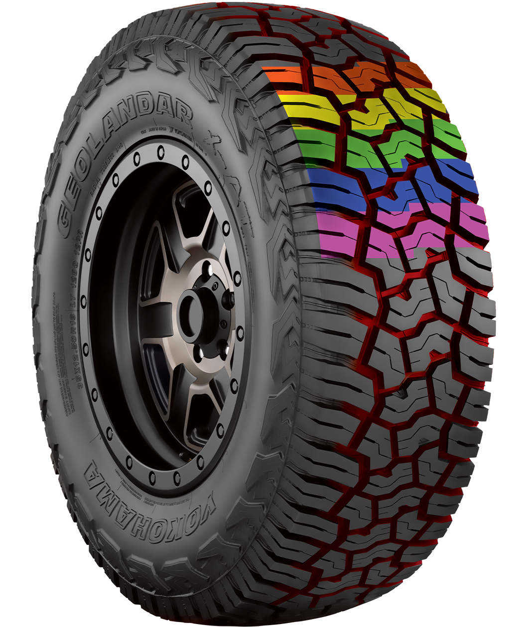 Yokohama Geolandar X-AT G016 33" All Terrain 285/70R17 (for 17" Rim) (set of 5)