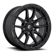 Load image into Gallery viewer, FUEL OFFROAD 'REBEL' D679 17" rims for HILUX / RANGER 6/139.7 - Matt Black +1 (set of 4)
