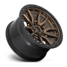Load image into Gallery viewer, FUEL OFFROAD 'REBEL' D681 18" rims 6/139.7 9J +20 Bronze with Black Lip (for HILUX / RANGER / LC set of 4)