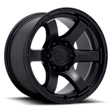 Load image into Gallery viewer, FUEL OFFROAD &#39;RUSH&#39; D766 18&quot; rims for HILUX / RANGER 6/139.7 +20 Satin Black (set of 4)

