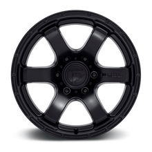 Load image into Gallery viewer, FUEL OFFROAD &#39;RUSH&#39; D766 18&quot; rims for HILUX / RANGER 6/139.7 +20 Satin Black (set of 4)

