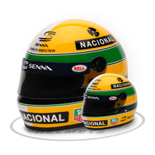Load image into Gallery viewer, F1 MINI BELL HELMETS - Ayrton Senna 30 Years