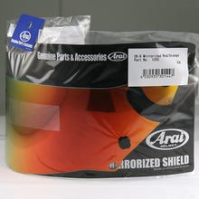Load image into Gallery viewer, ARAI CK-6 Mirrorized Visor - Red/Orange Iridium