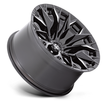 Load image into Gallery viewer, FUEL OFFROAD 'FLAME' D803 20" Rims for Hilux / Ranger / LC - Gloss Black Milled (2090 6/139.7 +20) set of 4