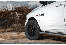 Load image into Gallery viewer, FUEL OFFROAD 'SLEDGE' D595 17" Rims for Hilux / Ranger / LC - Gloss Black Milled (1790 6/135/139.7 +2) set of 4