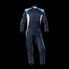Load image into Gallery viewer, OMP TECNICA Hybrid Circuit Race Suit - Black/Fluro Yellow (Sizes 44-64) FIA 8856-2018