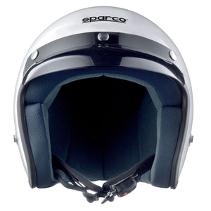 Sparco CLUB J1 Open Face Motorsport Helmet (Not Fireproof) - WHITE