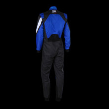 Load image into Gallery viewer, OMP KS-3X Kart Suit GREY/ BLACK - YOUTH (Sizes 120-160)