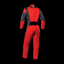 Load image into Gallery viewer, OMP TECNICA Hybrid Circuit Race Suit - Black/Fluro Yellow (Sizes 44-64) FIA 8856-2018