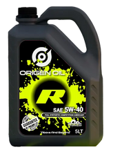 Load image into Gallery viewer, ORIGEN 'R' 5w-40 - High Performance Competition Oil (5 litre)