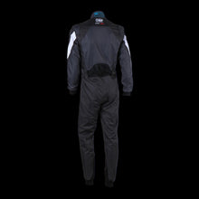 Load image into Gallery viewer, OMP KS-3X Kart Suit GREY/ BLACK - YOUTH (Sizes 120-160)