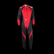 Load image into Gallery viewer, OMP KS-3X Kart Suit GREY/ BLACK - YOUTH (Sizes 120-160)