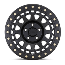 Load image into Gallery viewer, BLACK RHINO 'PRIMM' 17" - Matte Black with Brass Bolts (set of 5 Jeep 5x127) -0