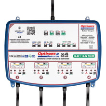 Load image into Gallery viewer, OPTIMATE 2 Duo - x4 QUAD Bank (Lithium / Standard) Kart Battery Charger TM574
