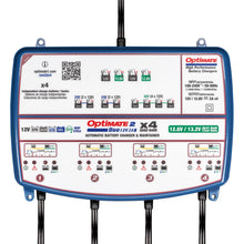 Load image into Gallery viewer, OPTIMATE 2 Duo - x4 QUAD Bank (Lithium / Standard) Car / Kart Battery Charger TM574