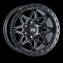 Load image into Gallery viewer, RHC 'SNARE' Rims 17" - Satin Black (set of 5 for Jeep 5x127 17/9 -12 offset)