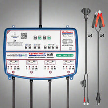 Load image into Gallery viewer, OPTIMATE 2 Duo - x4 QUAD Bank (Lithium / Standard) Car / Kart Battery Charger TM574