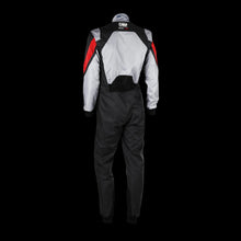 Load image into Gallery viewer, OMP KS-3X Kart Suit GREY/ BLACK - YOUTH (Sizes 120-160)