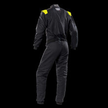Load image into Gallery viewer, OMP FIRST-S Circuit Race Suit - BLACK (Sizes 44-64) FIA 8856-2018