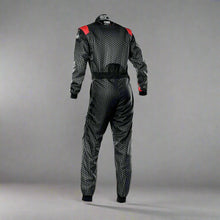 Load image into Gallery viewer, OMP KS-3R  'ART' Kart Suit BLACK / RED - ADULT (Sizes 42-62)