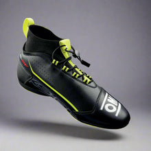 Load image into Gallery viewer, OMP KS-2F Kart Boots (Black / Fluro Yellow)