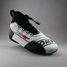 Load image into Gallery viewer, OMP KS-2F Kart Boots (White)