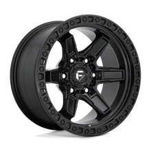 Load image into Gallery viewer, FUEL OFFROAD 'KICKER' D697 17" Rims for Hilux / Ranger / LC - Matte Black (1790 6/139.7 +1) set of 4