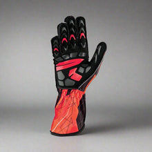 Load image into Gallery viewer, OMP KS-2 'ART' Kart Gloves - Black / Red (KIDS Sizes 4-6)