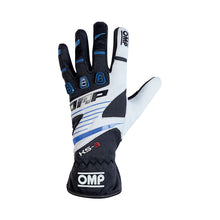 Load image into Gallery viewer, OMP KS-3 Kart Gloves - Black/White (ADULT Sizes XXS-XL)
