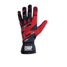 Load image into Gallery viewer, OMP KS-3 Kart Gloves - Black/White (ADULT Sizes XXS-XL)