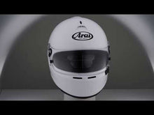 Load and play video in Gallery viewer, ARAI GP-6S Motorsport Race Helmet (XL Size) FIA 8859-2015 & SNELL SA 2020