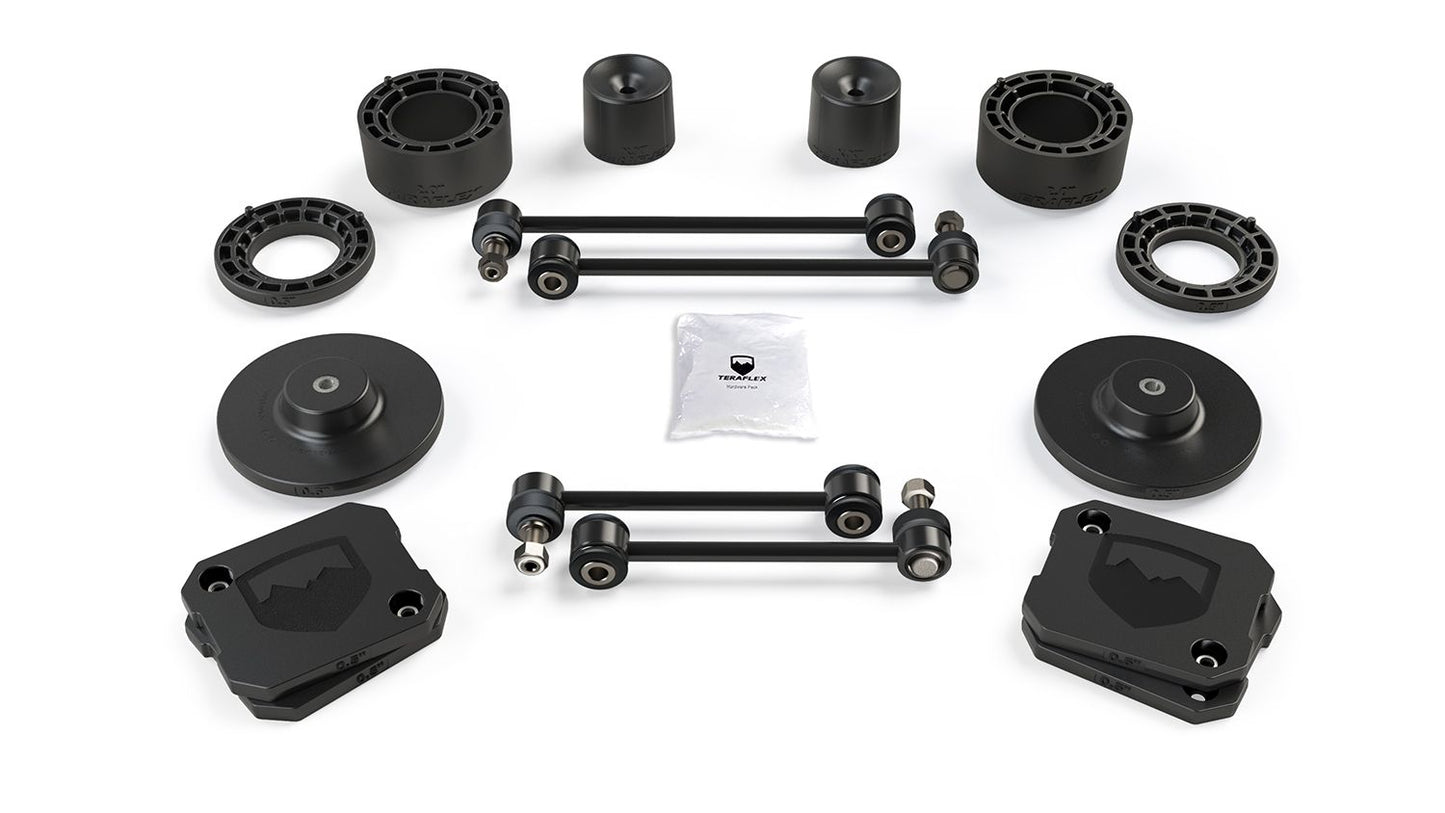 FULLY FITTED: Teraflex 2.5" Performance Spacer Lift with FALCON SP2 2.1 Shocks for JT Gladiator