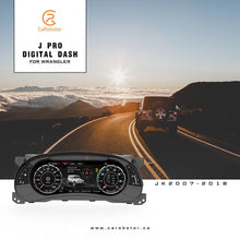 Load image into Gallery viewer, CAROBOTOR J Pro - Digital Dashboard for Jeep Wrangler JK JKU (2007-2020)