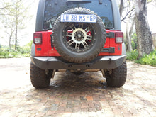 Load image into Gallery viewer, RockRage EXPLORER Full Rear Bumper for Wrangler JK / JKU