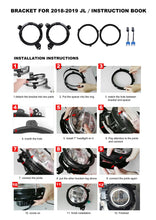 Load image into Gallery viewer, LED Headlights 'Dragons Eye'' for Wrangler JL with DRL (pair with JL Adaptors) A+ 'OSRAM' LED