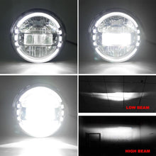 Load image into Gallery viewer, LED Headlights 'KONG JL-Style' with DRL for Wrangler JK JKU TJ (pair) A+ 'Philips' LED