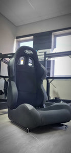 SQP SEAT - BLACK Cloth for ANGRi Racing 'Black Series Shifter' Sim Rig Chassis