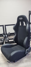 Load image into Gallery viewer, SQP SEAT - BLACK Cloth for ANGRi Racing 'Black Series Shifter' Sim Rig Chassis