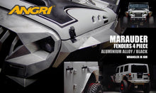 Load image into Gallery viewer, Topfire Marauder I Aluminium Alloy Fenders for Wrangler JK JKU (All 4)