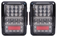 Load image into Gallery viewer, TAIL LIGHTS - SPIDER EYES LED replacement for Wrangler JK JKU (pair)