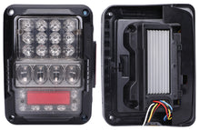 Load image into Gallery viewer, TAIL LIGHTS - SPIDER EYES LED replacement for Wrangler JK JKU (pair)