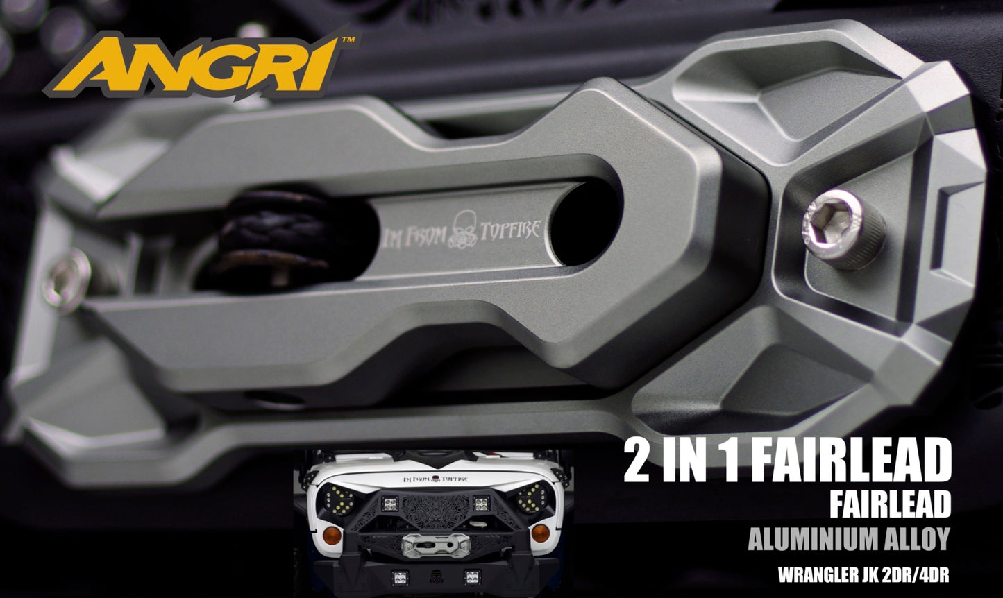 Topfire Fairlead 2in1 for Wrangler JK / JKU / JL / JLU / JT