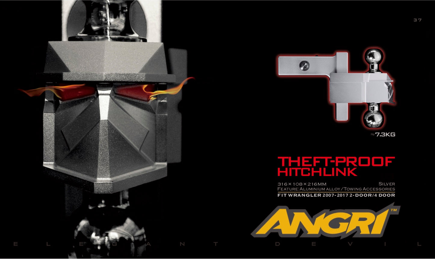 Topfire Eye of Devil Hitchlink for Wrangler JK / JKU JL / JLU / Gladiator