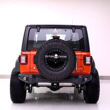 Load image into Gallery viewer, Topfire Marauder IV Stainless Steel / Steel Rear Bumper for Wrangler JL JLU